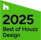 Best of Houzz 2025 design award badge